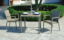 Sedia da Giardino in Alluminio Vorghini Le Havre Wengè