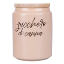 Barattolo Zucchero di Canna 900 ml in Gres VdE Tivoli 1996 Shades of chocolate 