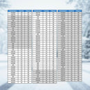 Catene da Neve per Auto 9 mm a Rombo Omologate Blue Ice Varie Misure