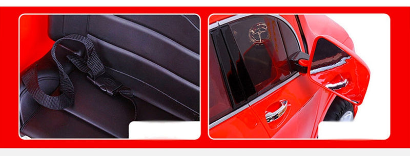 Macchina Elettrica per Bambini 12V con Licenza Mercedes GLA 45 AMG Rossa