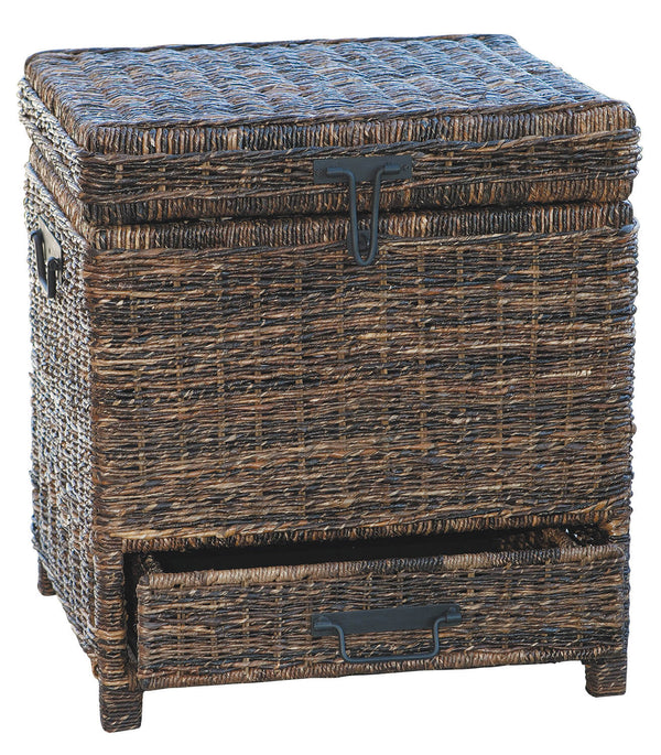 acquista Baule da Esterno Rettangolare in Polyrattan Vorghini Monterey