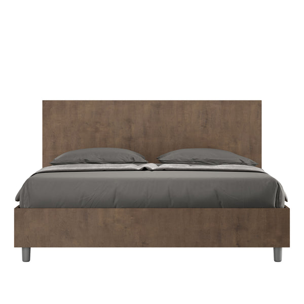 Letto Matrimoniale con Alzata Comoda Testata Dritta New Egos Noce Varie Misure acquista