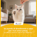 Lettiera per Gatti Autopulente con Design Aperto 50x54x55 cm Sensori di Sicurezza e Deodorante in ABS e PP Bianco      