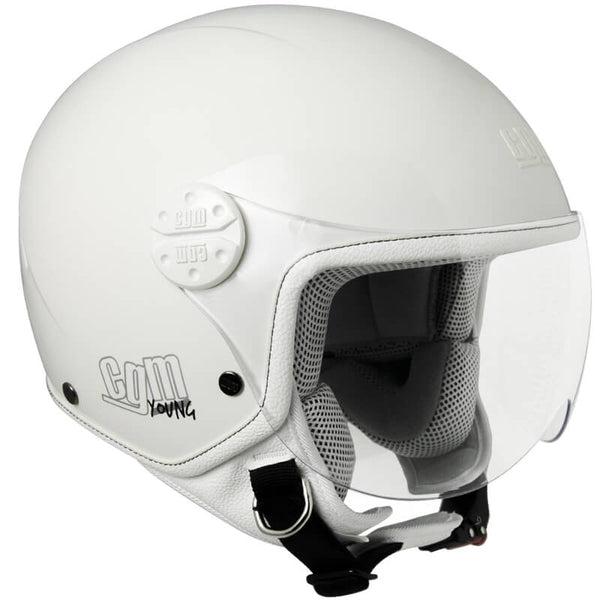 prezzo Casco Demi-Jet per Bambini Visiera Sagomata CGM Havana 205A Bianco