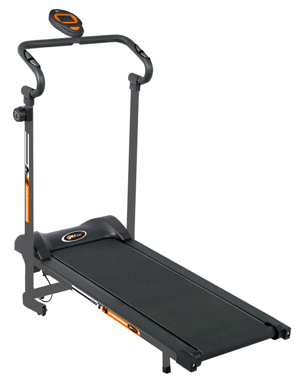 sconto Tapis Roulant Magnetico 120x59,5x126 cm 8 Livelli di Resistenza con Computer Multifunzione Nero