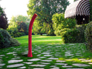 Doccia Solare da Giardino 35L Miscelatore Arkema Happy XL Fuxia