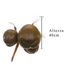 Cocco Artificiale x 3 Altezza 40 cm 