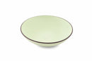 Set 6 Piatti Fondi in Gres Ø20 cm Villa d'Este Home Tivoli Verde Acido Kora Light