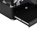 Valigetta per Estetista Make Up Trucchi 30x18,5x22 cm  Beauty Nero