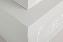 Set 3 Scatole Lovers Rettangolari Grigio in Legno Seconda Scelta