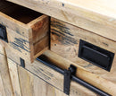 Mobile xerxes 150x45x90 h cm in Legno Marrone