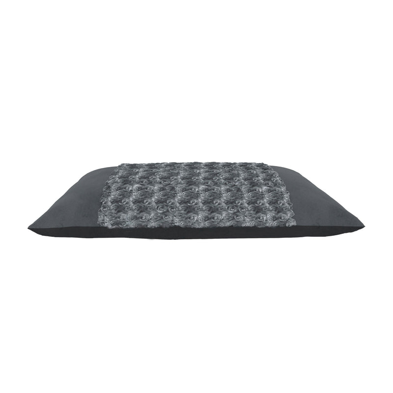 Cuscino Imbottito per Cani e Gatti 88x69 cm in Poliestere Grigio