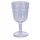 Set 4 Calici Vis à Vis Stones in Vetro VdE Tivoli 1996 4 Colori Differenti