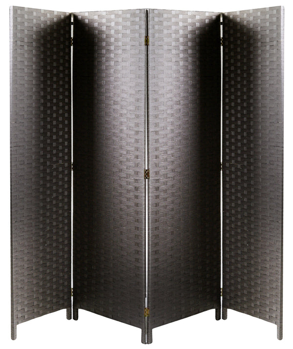 acquista Separè Divisorio in Carta Linea Paper 4 Ante Grigio Scuro