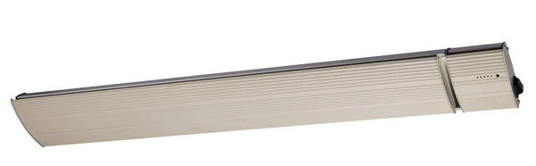 acquista Stufa Elettrica ad Infrarossi da Parete Soffitto 104,5x17,7x6 cm 1500W con Telecomando Bianco