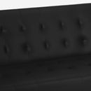 Divano Letto Clic Clac 180x64x70 cm in Similpelle Nero