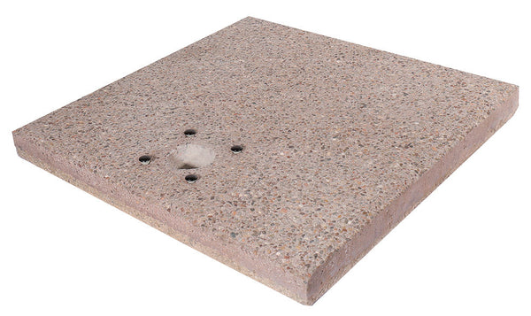Base Quadrata 40x40x5 cm per Fontane con Ghiera Piccola in Cemento Belfer 42/BSE/2 online
