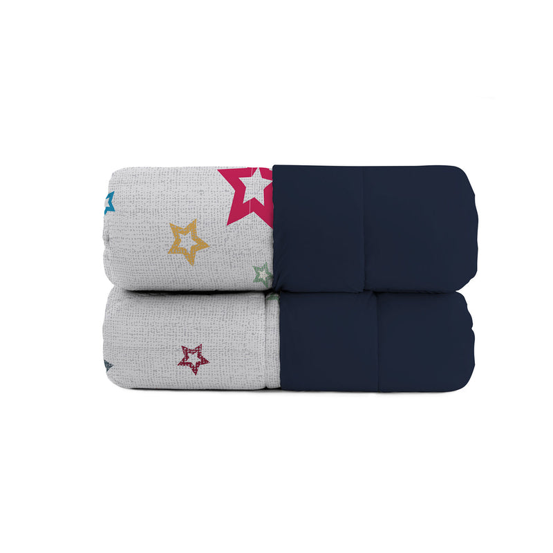 Trapunta Invernale Stampata in Microfibra 200gr Double Face Superstar Varie Misure