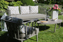 Set Salotto da Giardino in Alluminio Ventura Tortora