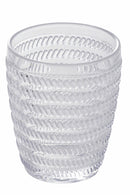 Set 6 Bicchieri Acqua in Vetro 300 ml Villa d'Este Home Tivoli Geometrie