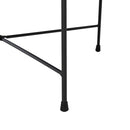 Tavolino Rotonto da Caffè Ø60x40 cm con Vano Contenitore 