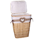 Cesto Portabiancheria in rattan arturo rettangolare cm 45x31xh54