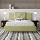 Letto Matrimoniale Appia Tè Verde Varie Misure