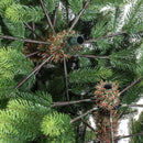 Albero di Natale Artificiale 210 cm 752 Rami Monte Amiata Slim Verde