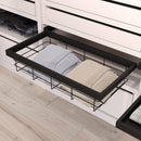 Kit Cestello in Filo Metallico e Telaio 800 mm in Alluminio e Plastica Emuca 