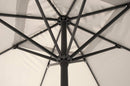 Ombrellone da Giardino 4x4 m Palo Ø67 mm Siviglia Grigio Chiaro