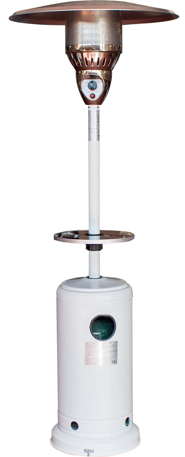 sconto Stufa da Esterno Fungo a Gas Gpl 13 kW Kraus Eracle Bianca