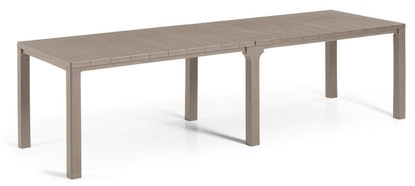 Tavolo Doppio da Giardino 295x90x74,5 cm in Resina Keter Kulie Double Cappuccino acquista