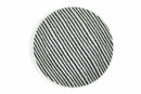 Set 6 Insalatiere Ø24x7 cm in Porcellana Villa d'Este Home Tivoli Timbuktu Stripes