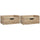 Set 2 Comodini Sospesi 40x30x19,5 cm in Truciolato Naturale