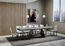 Tavolo Allungabile 160-420x90x77 cm Baita Evolution Cemento