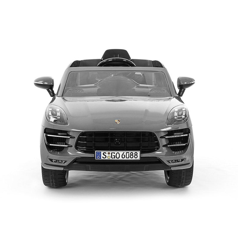Macchina Elettrica Suv per Bambini 12V con Licenza Porsche Macan Silver
