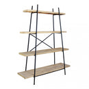 Mobile  Bennett 145x44x176 h cm in Metallo Nero