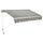 Tenda da Sole Barra Quadra 200x250 cm Tessuto in Poliestere Riga Verde