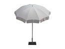 Ombrellone da Giardino Ø2,4 m Palo Ø33 mm in Acciaio Maffei Novara Grigio