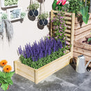 Fioriera con Traliccio per Rampicanti 115x60x110 cm con Fondo Aperto in Legno di Abete   