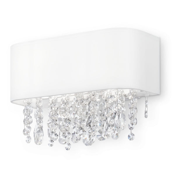 online Lampada da parete Modern in Metallo Manfred Bianco