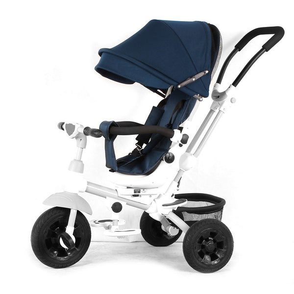 Passeggino Triciclo con Sedile Girevole 360° Miller Baby Swing Blu online