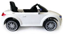 Macchina Elettrica per Bambini 12V con Licenza Audi TT S Roadster Bianca