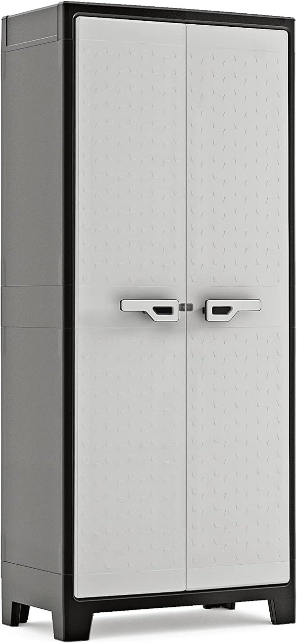 Armadio 4 Ripiani 80x44x182 cm Keter Titan Alto XL Grigio online