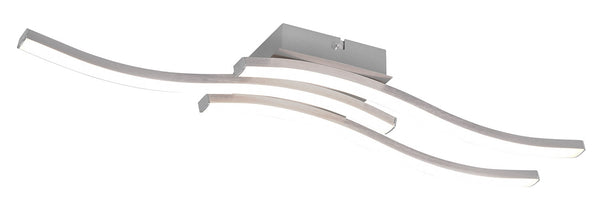 Plafoniera da Interno a LED SMD in Metallo Nickel Opaco sconto