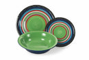 Servizio Piatti 18 Pezzi in Stoneware Villa d'Este Home Tivoli Cancun Multicolor