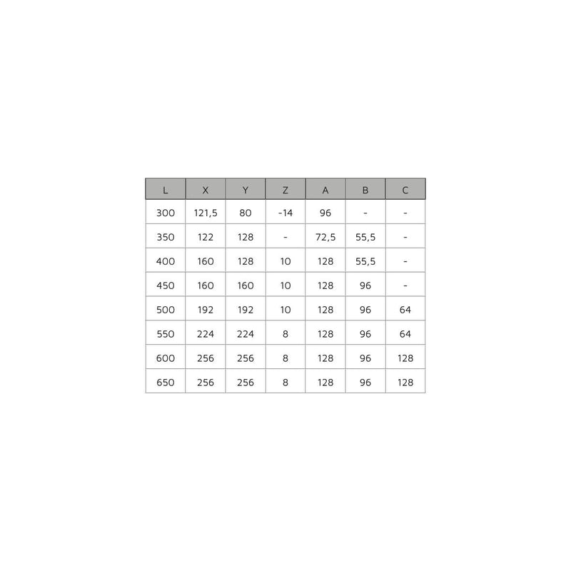 Guide a Sfere per Cassetti con Estrazione Totale H45 mm L350 Zincato Bianco Acciaio Emuca