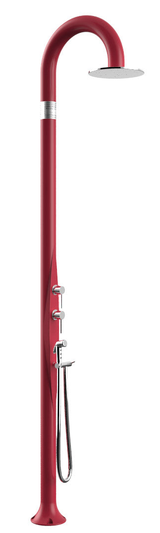 Doccia da Esterno Giardino Miscelatore Deviatore e Doccetta Mobile Arkema Funny Yin Cherry acquista