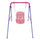 Altalena da Giardino 1 Posto New baby Rosa 100x144x120 cm