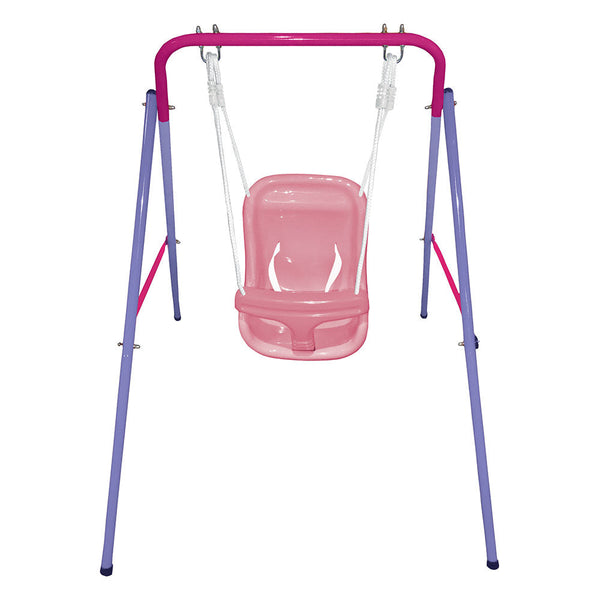 online Altalena da Giardino 1 Posto New baby Rosa 100x144x120 cm